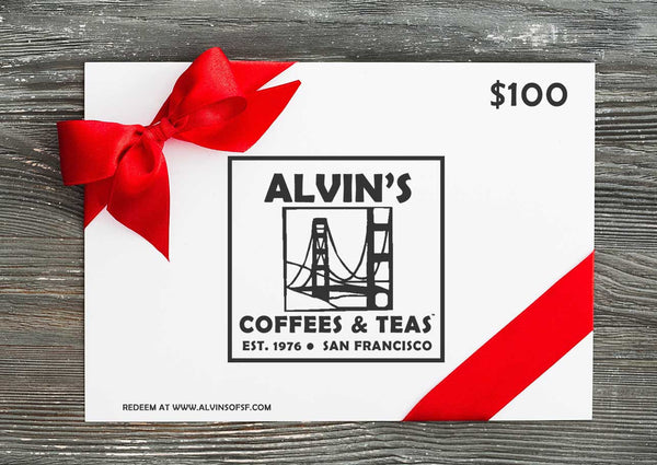 Alvin's $100 Gift Card